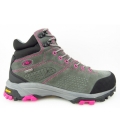 Brütting Damen Mount Brady High Wanderstiefel In Grau/Pink