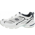 Brütting Herren Force V Klettschuh In Weiss-Blau-Silber