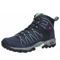 Brütting Damen Mount Pinos High Wanderstiefel In Marine Türkise Pink