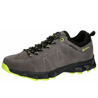 Brütting Herren Southlake Walkingschuh In Grau Schwarz Lemon