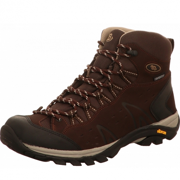 Brütting Herren Mount Bona High Wanderschuh In Braun Brütting Herren Mount Bona High Wanderschuh In Braun
