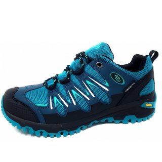 Brütting Damen Expetition Wanderschuh In Petrol Schwarz