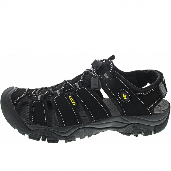 Brütting Herren Miami Sandale In Schwarz