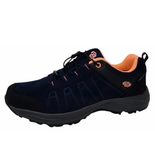 Brütting Damen Mount Havard Low Wanderschuh In Marine Lachs