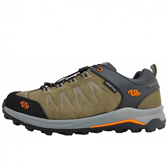 Brütting Herren Mount Chester Wanderschuh In Beige/Orange 4107