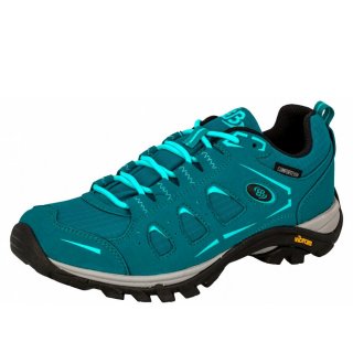 Brütting Damen Mount Frakes Low Walkingschuh In Petrol Blau