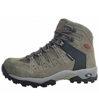 Brütting Herren Mount Pinos High Wanderschuh In Braun/Rot 4025