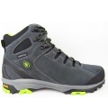 Brütting Herren Mount Trish High Wanderstiefel In Anthrazit/Lemon