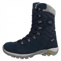 Brütting Damen Fenella Schnürstiefel In Marine/Grau 1260