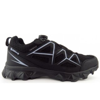 Brütting Herren Power Wanderschuh In Schwarz/Grau
