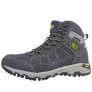 Brütting Herren Wanderschuh In Anthrazit/Lemon