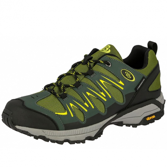Brütting Damen Outdoor Schuh In Grün/Schwarz