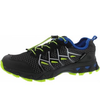 Brütting Herren Countdown Wanderschuh In Schwarz-Blau-Lemon