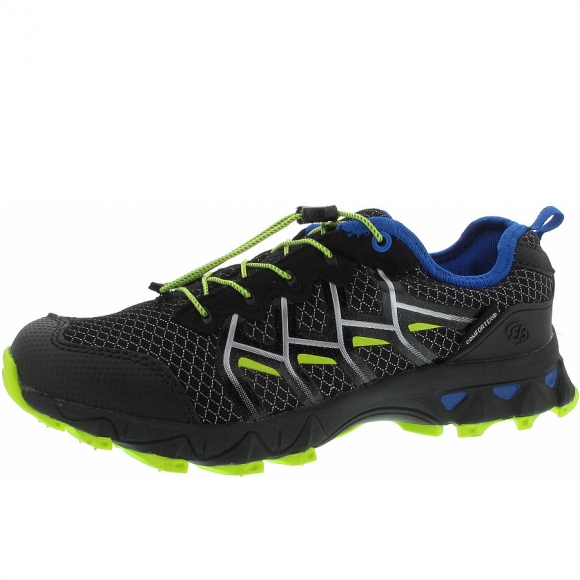 Brütting Herren Countdown Wanderschuh In Schwarz-Blau-Lemon