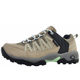 Brütting Herren Mt Pinos Low Wanderschuh In Beige/Türkis