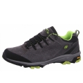 Brütting Herren Mount Trish Low Wanderschuh In 7207 Anthrazit Lemon