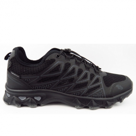 Brütting Herren Mission Tex Laufschuh In Schwarz/Grau