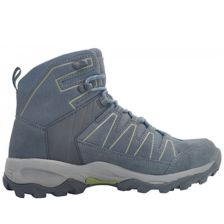 Brütting Herren Mount Pinos High Wanderstiefel In Anthrazit/Grün