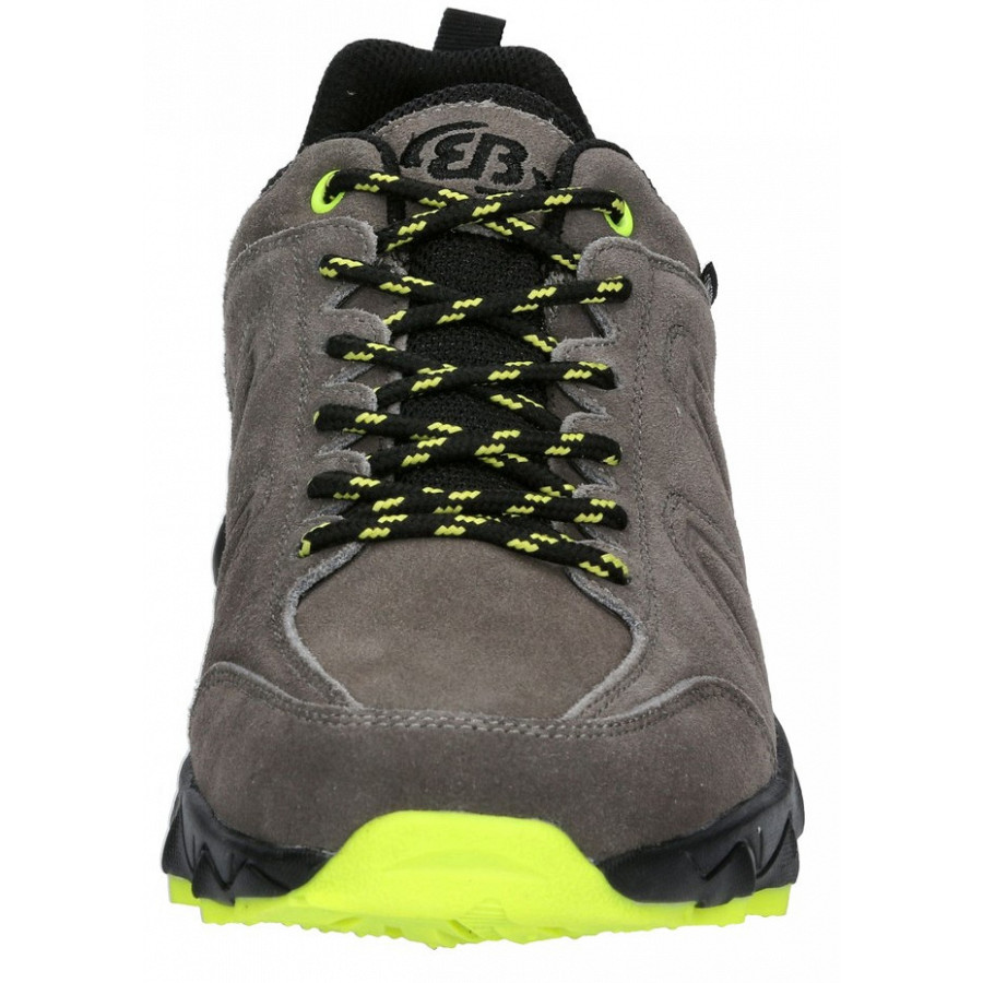 Brütting Herren Southlake Walkingschuh In Grau Schwarz Lemon