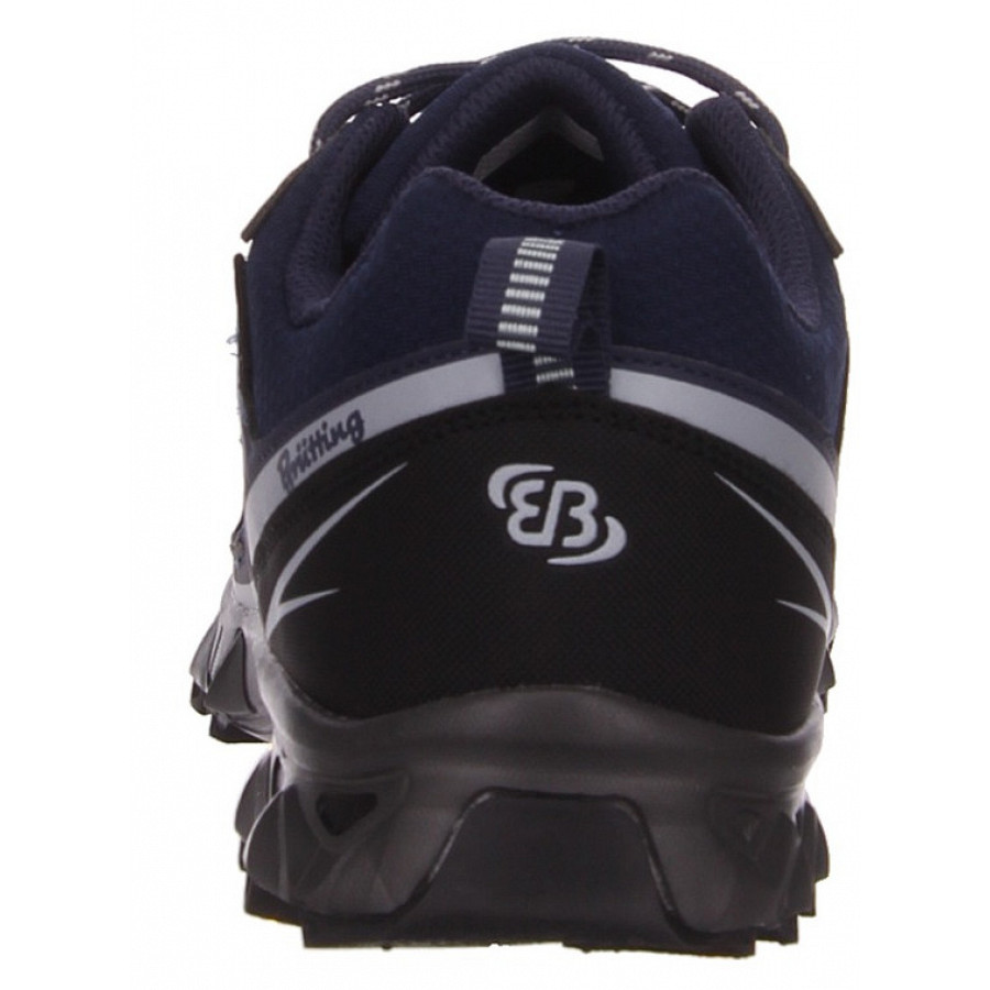 Brütting Herren Schnürschuhe In Blau Kombi.