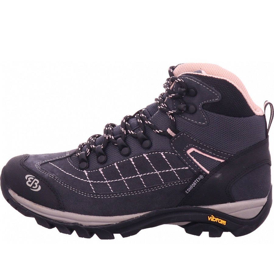 Brütting Damen Wanderstiefel In Grau