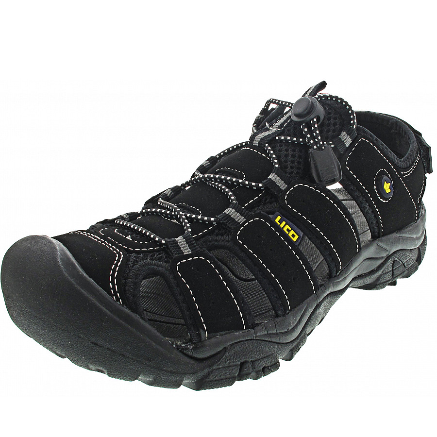 Brütting Herren Miami Sandale In Schwarz