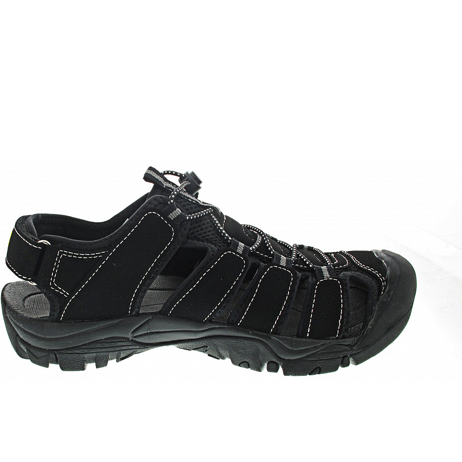 Brütting Herren Miami Sandale In Schwarz