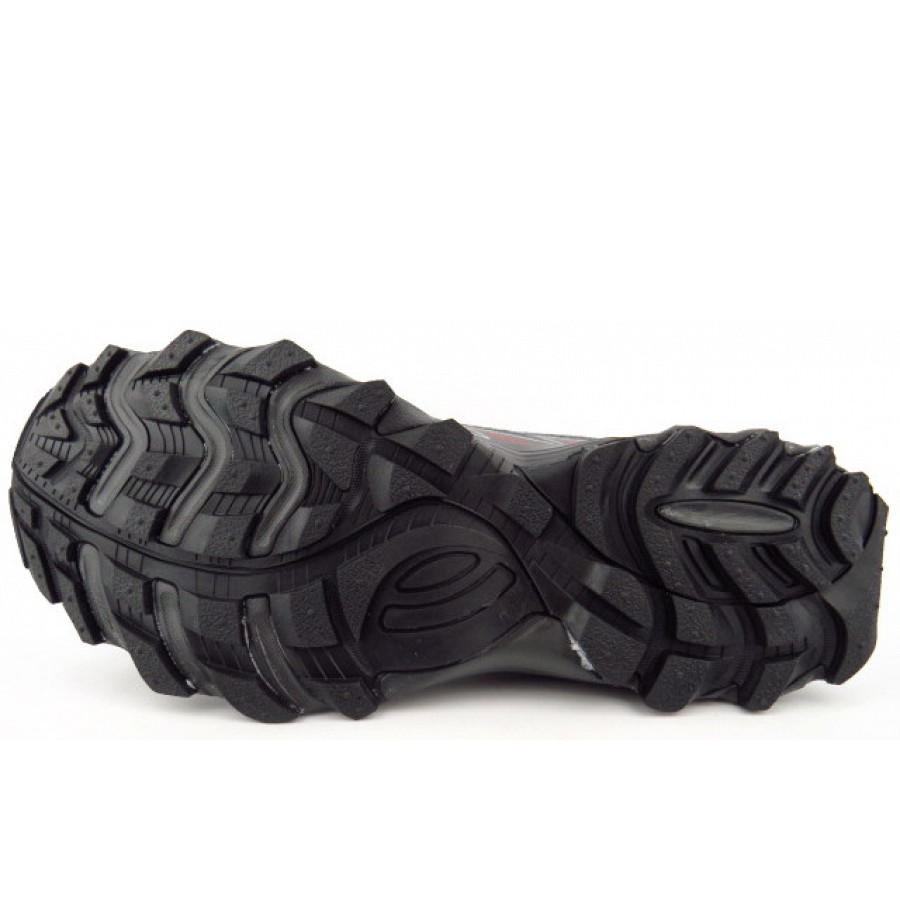 Brütting Herren Mission Tex Laufschuh In Grau/Rot