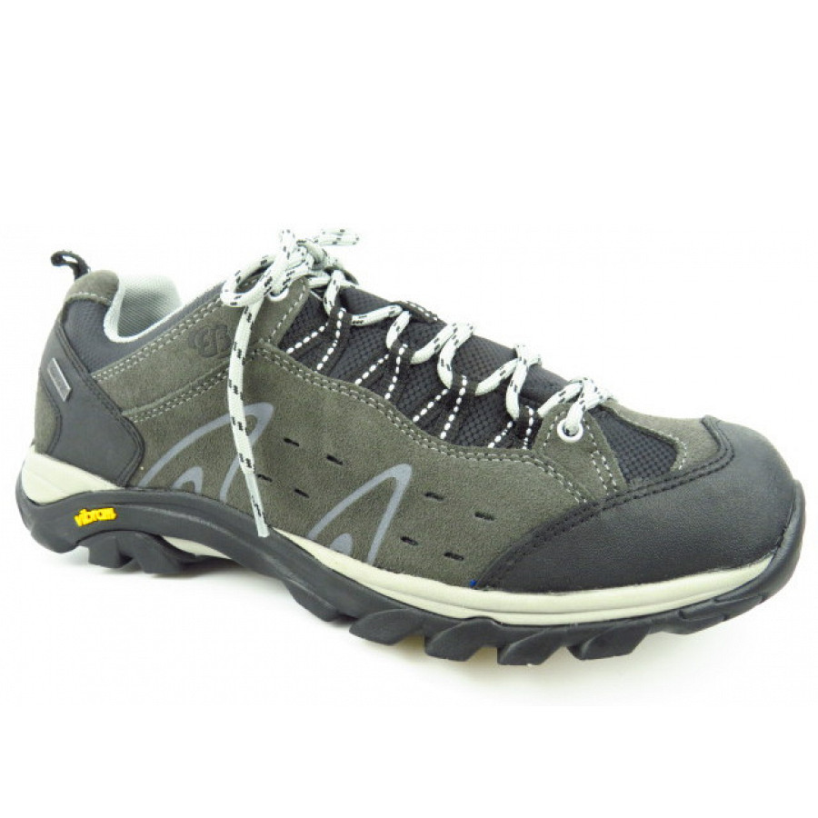 Brütting Herren Mount Bona Low Sympatex Wanderschuh In Grau