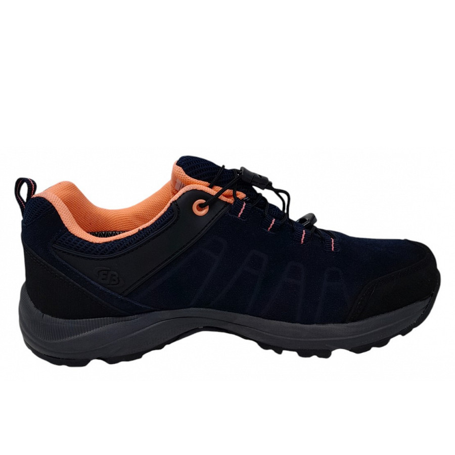 Brütting Damen Mount Havard Low Wanderschuh In Marine Lachs