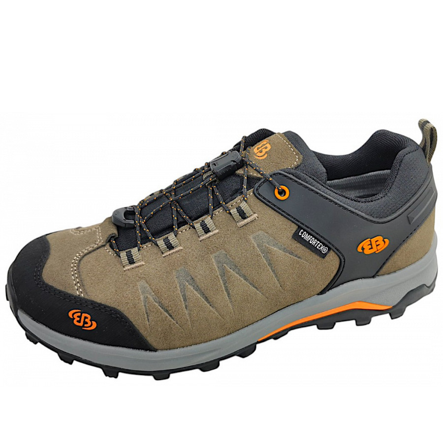 Brütting Herren Mount Chester Wanderschuh In Beige/Orange 4107