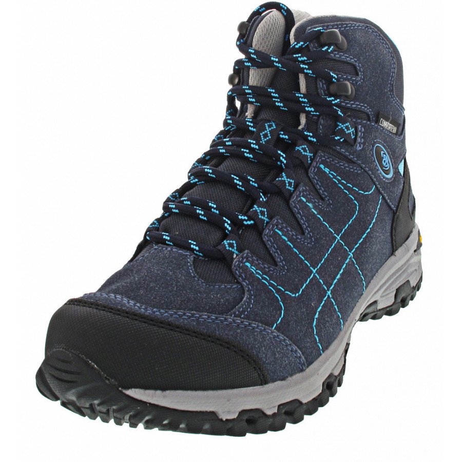 Brütting Damen Mount Shasta High Wanderstiefel In Marine/Türkis