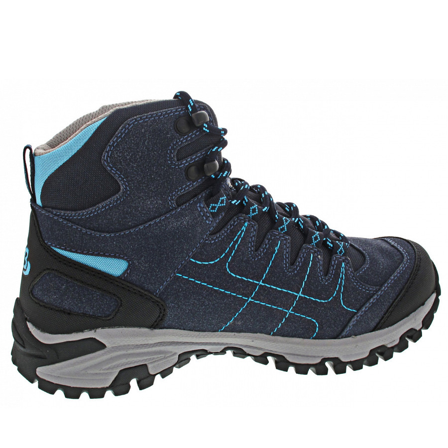 Brütting Damen Mount Shasta High Wanderstiefel In Marine/Türkis
