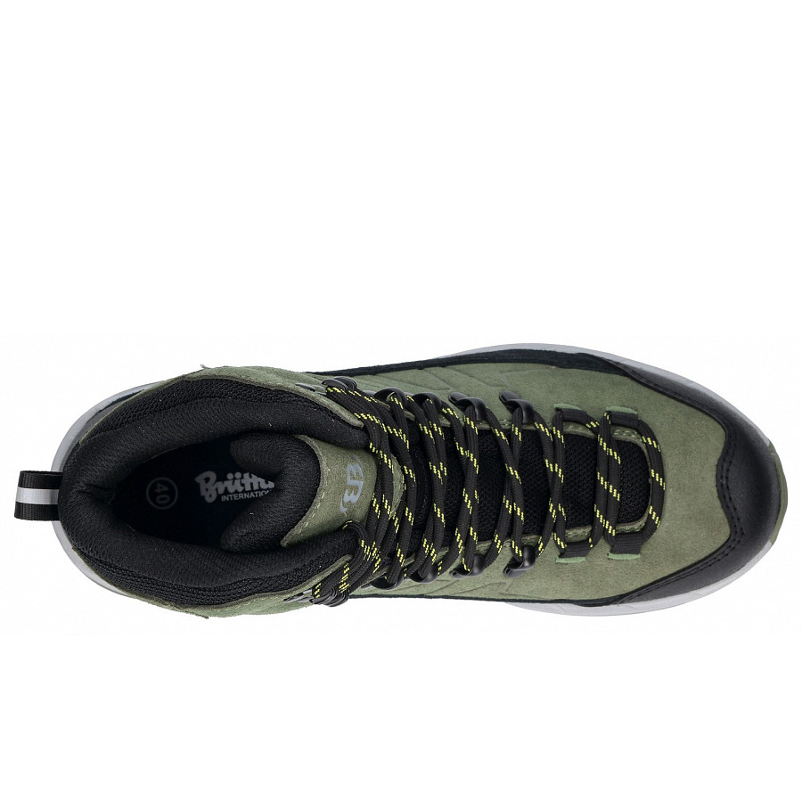Brütting Herren Mount Sellery Wanderstiefel In Olive Schwarz