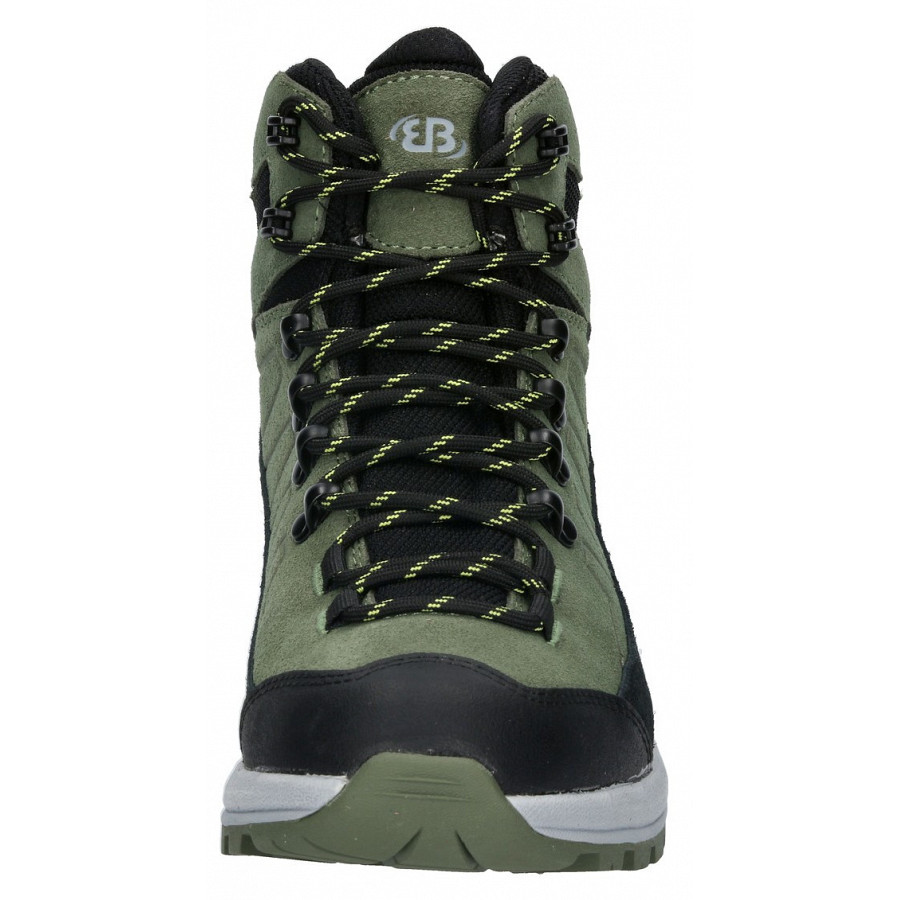Brütting Herren Mount Sellery Wanderstiefel In Olive Schwarz