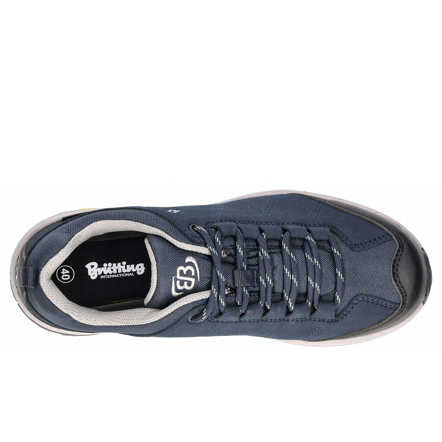 Brütting Herren Kansas Sportschuh In Marine Grau