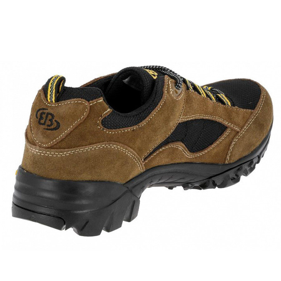 Brütting Herren Trekkingschuhe In Braun/Schwarz/Gelb