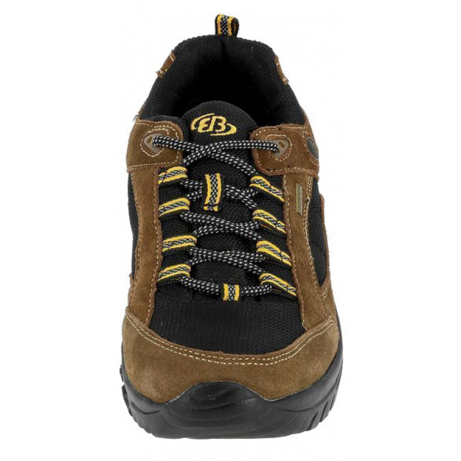 Brütting Herren Trekkingschuhe In Braun/Schwarz/Gelb