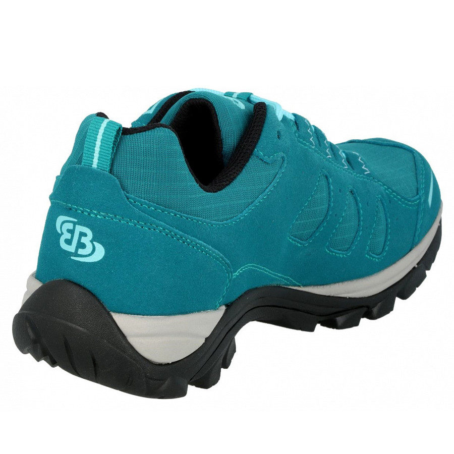Brütting Damen Mount Frakes Low Walkingschuh In Petrol Blau