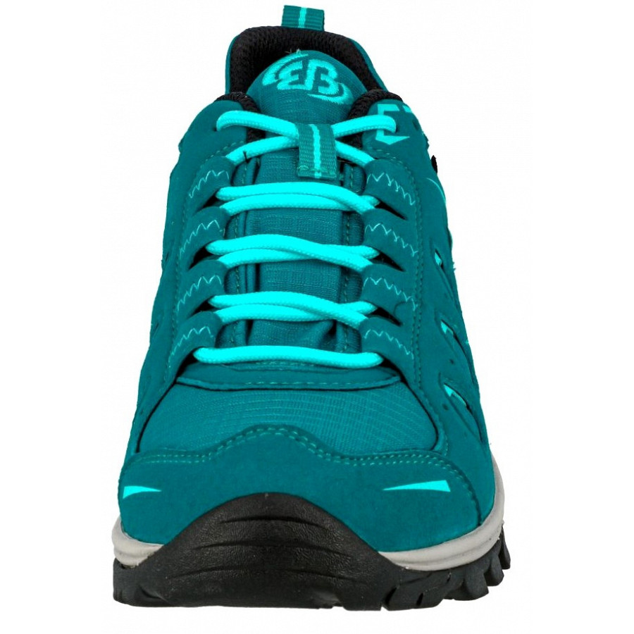 Brütting Damen Mount Frakes Low Walkingschuh In Petrol Blau
