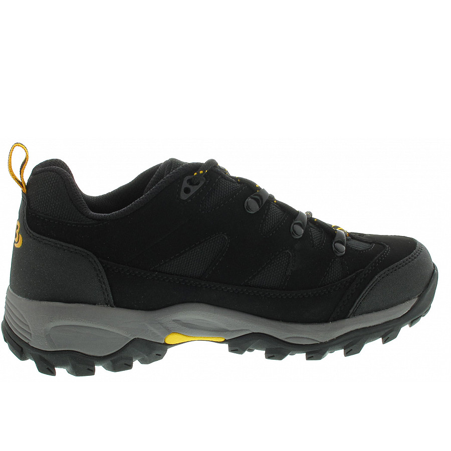 Brütting Herren Trekkingschuh In Schwarz-Gelb