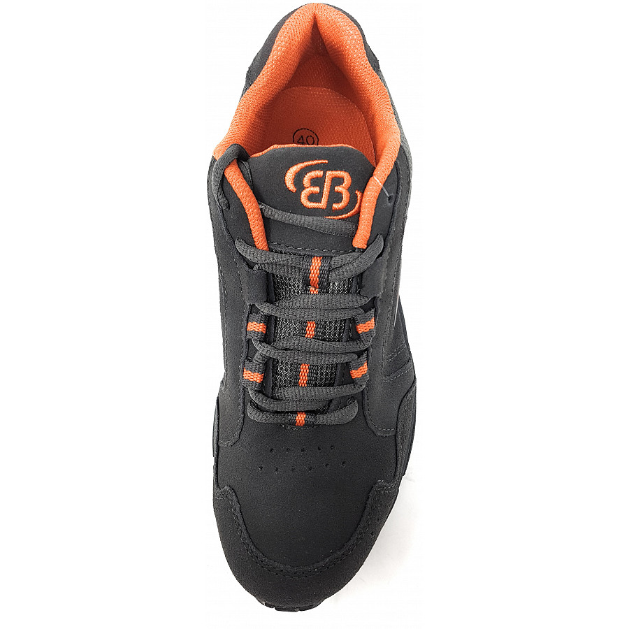 Brütting Herren Circle Trekkingschuh In Anthrazit/Orange