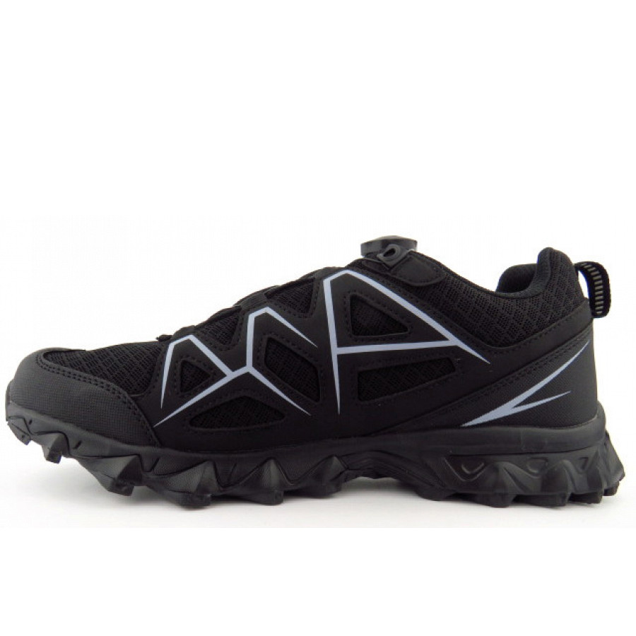Brütting Herren Power Wanderschuh In Schwarz/Grau