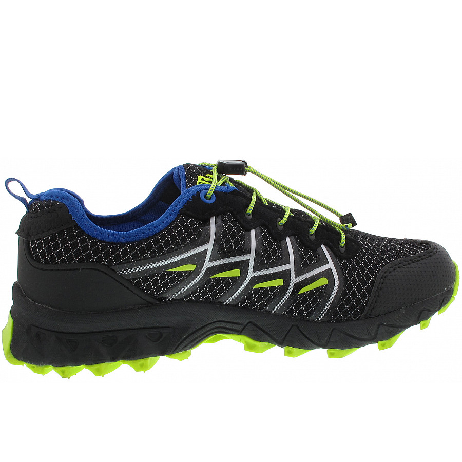 Brütting Herren Countdown Wanderschuh In Schwarz-Blau-Lemon