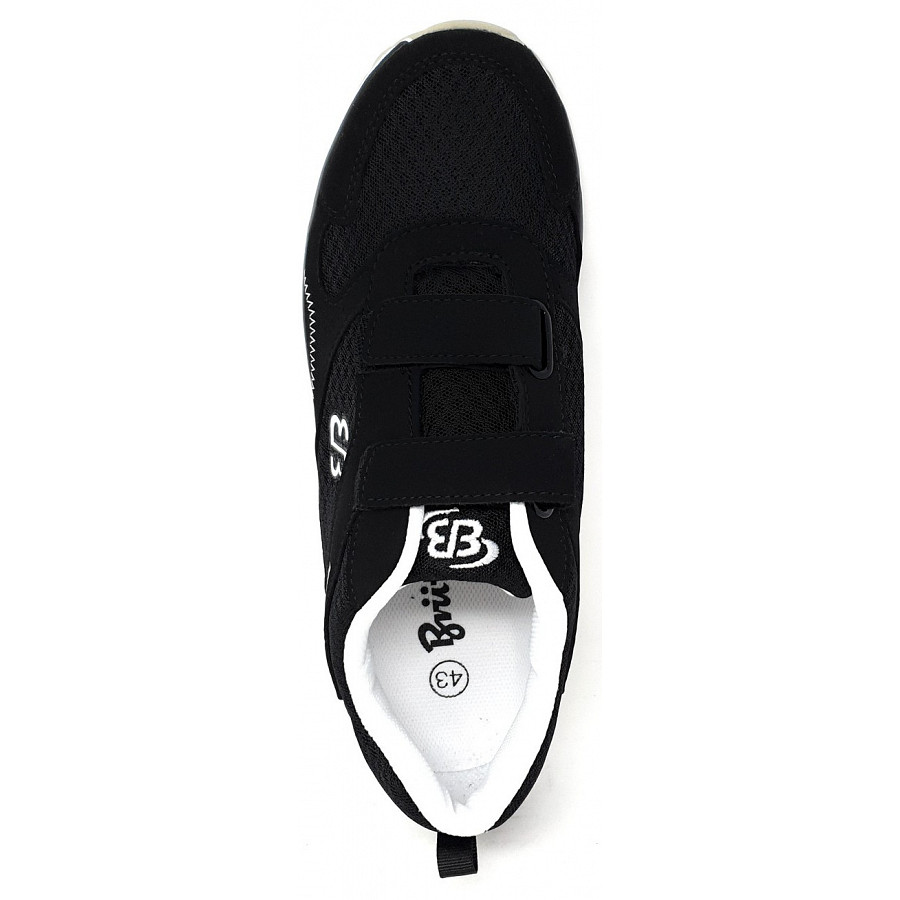 Brütting Herren Performance V Sportschuh In Schwarz Weiss