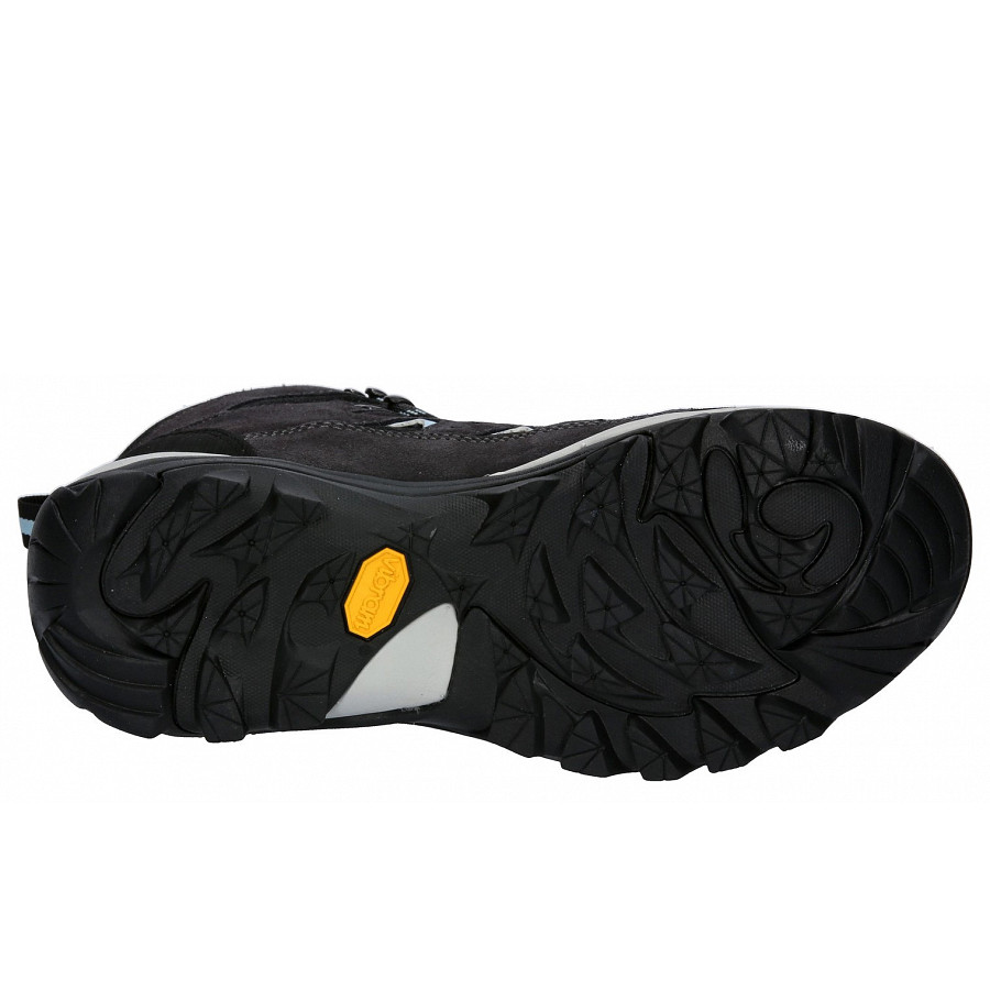 Brütting Damen Mount Bear High Wanderstiefel In Anthrazit/Türkis