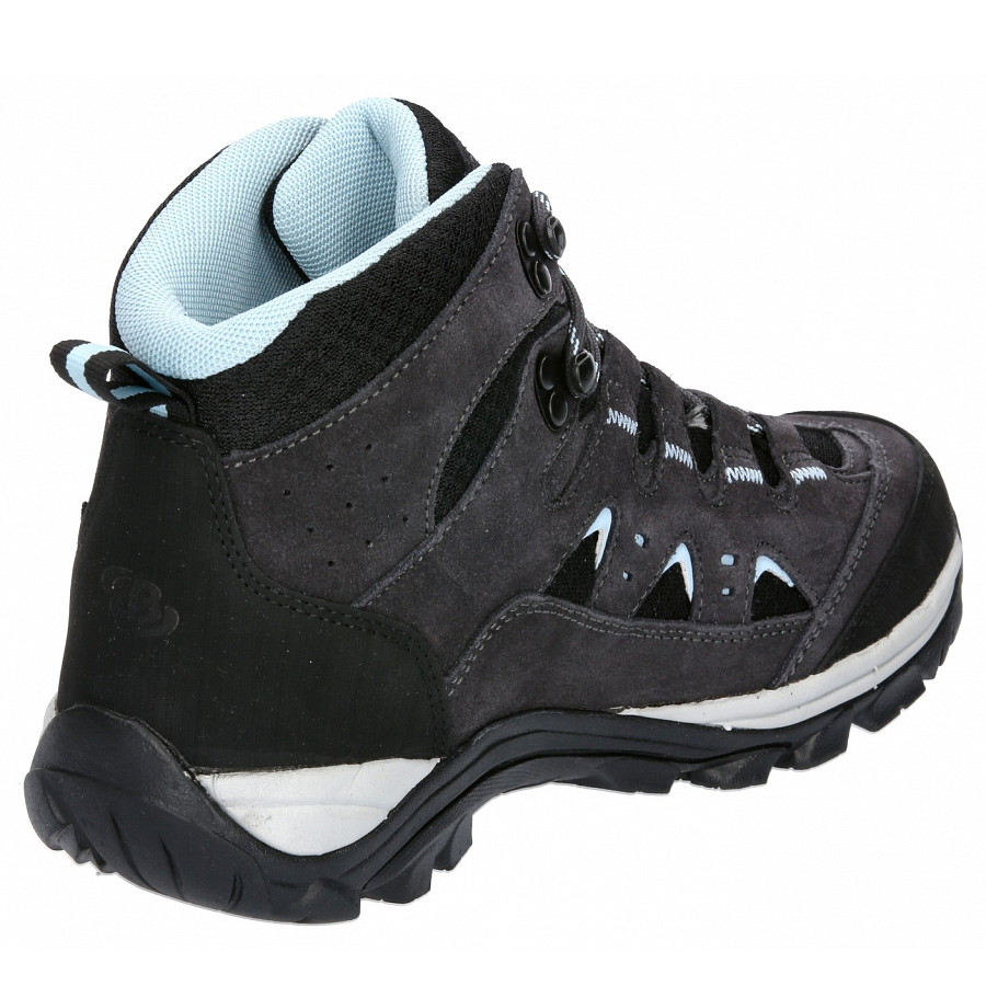 Brütting Damen Mount Bear High Wanderstiefel In Anthrazit/Türkis