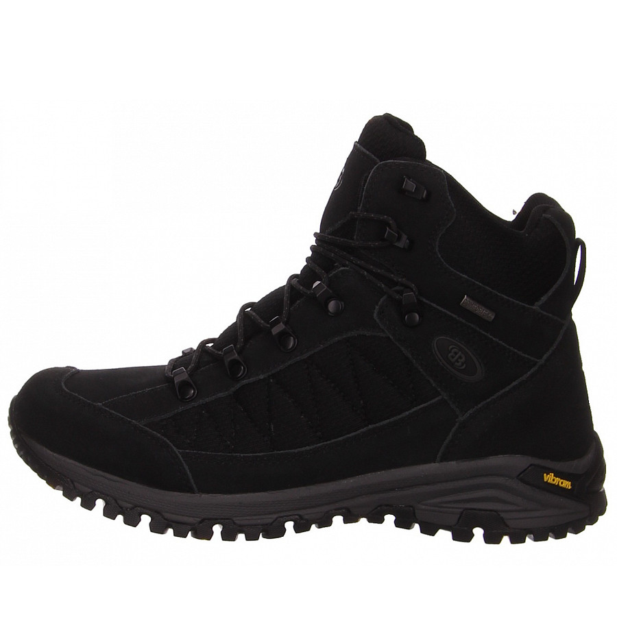 Brütting Herren Wanderschuh In Schwarz