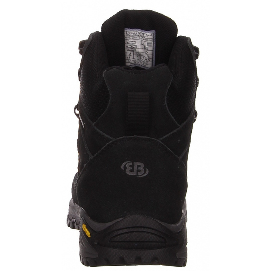 Brütting Herren Wanderschuh In Schwarz