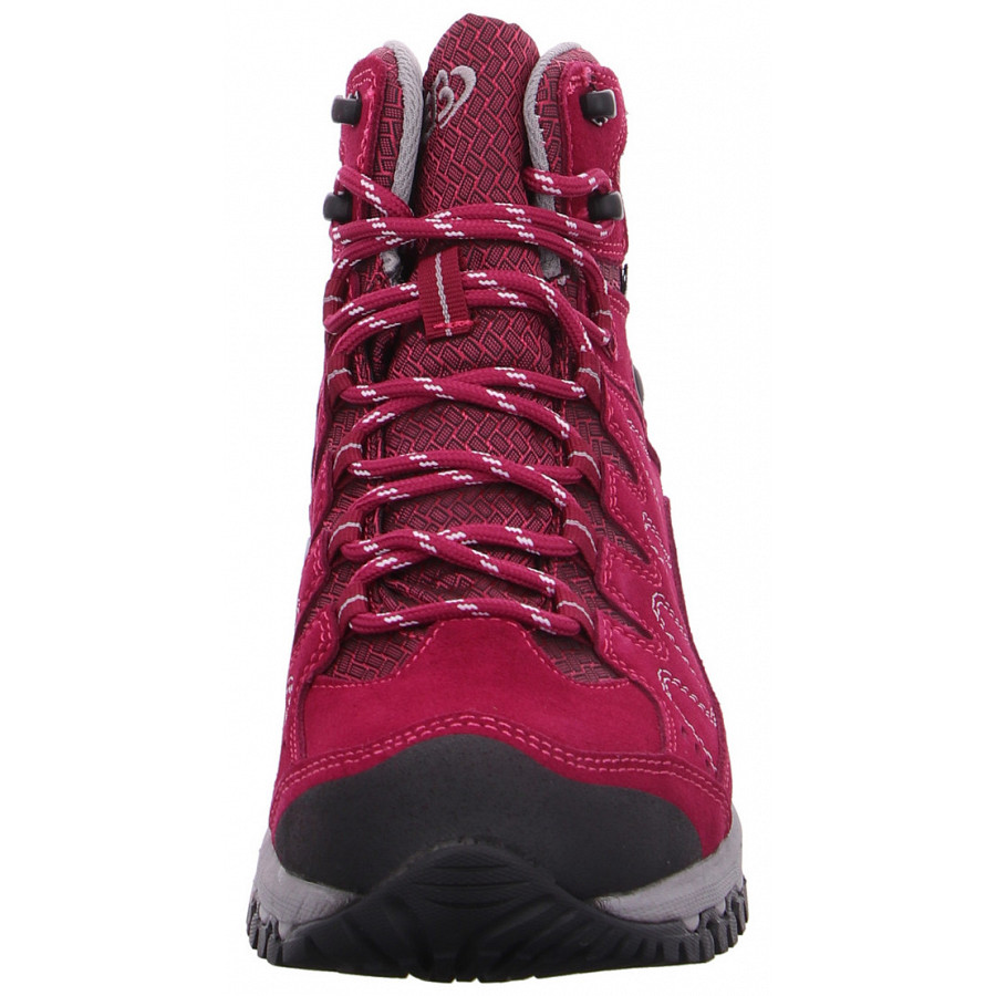 Brütting Damen Mount Nansen High Wanderschuh In 3505 Pink Grau